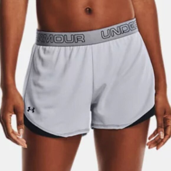 Under Armour Pants - Under Armour UA Play Up 2.0 Shorts Gray Small S